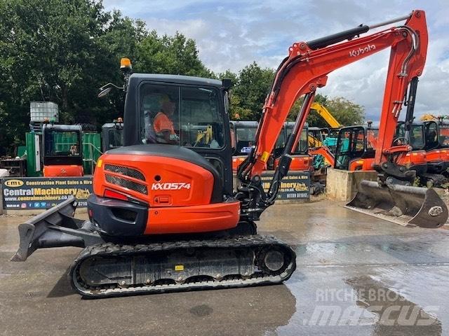 Kubota KX 057-4 حفارات صغيرة أقل من 7 طن (حفارات صغيرة)