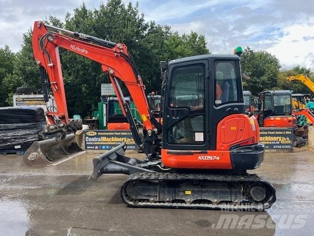 Kubota KX 057-4 حفارات صغيرة أقل من 7 طن (حفارات صغيرة)