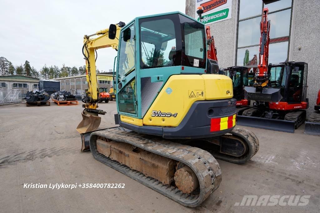 Yanmar SV 100-1 حفارات وسط 7 طن - 12 طن