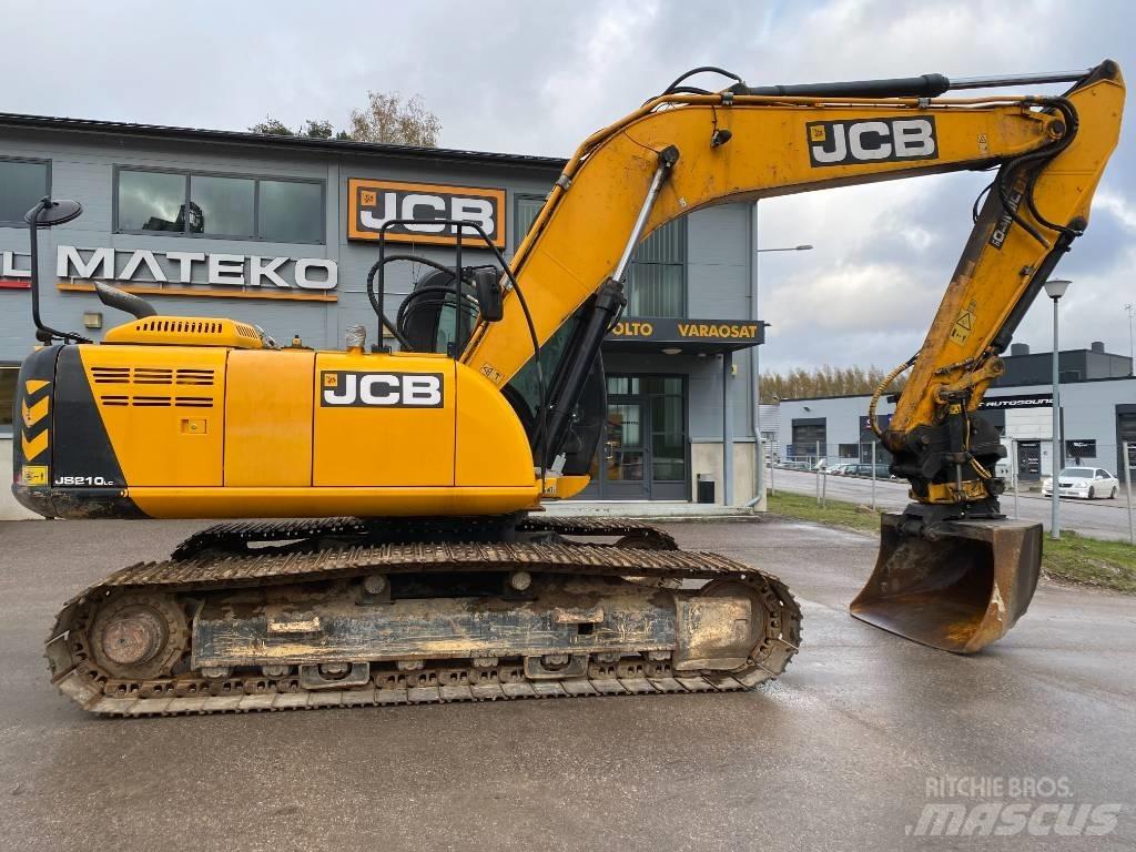 JCB JS 210 LC حفارات زحافة