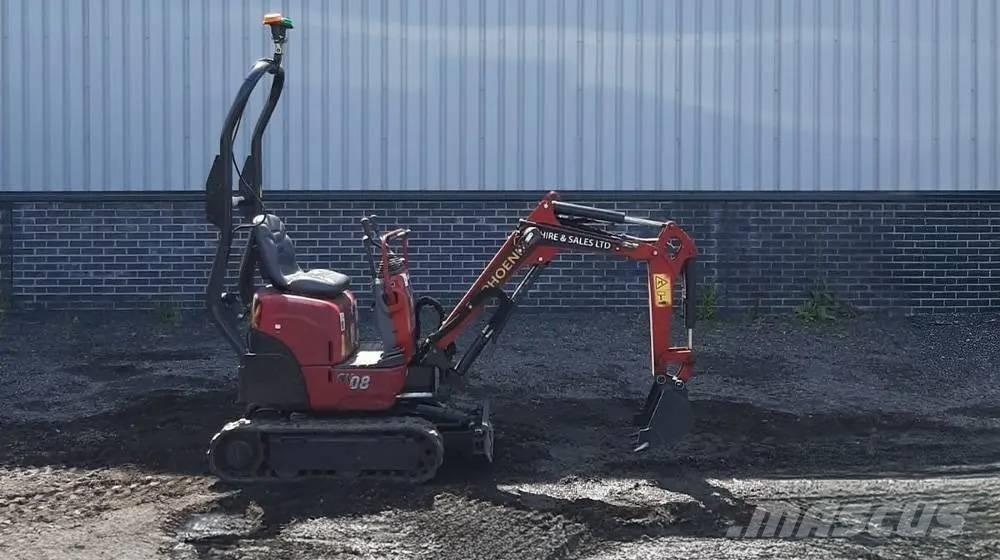 Yanmar SV 08 حفارات صغيرة أقل من 7 طن (حفارات صغيرة)