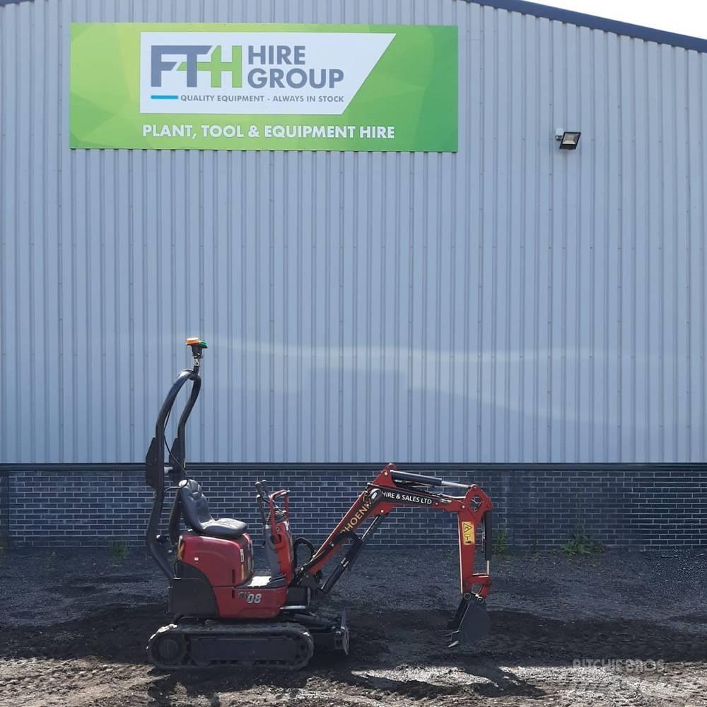 Yanmar SV 08 حفارات صغيرة أقل من 7 طن (حفارات صغيرة)