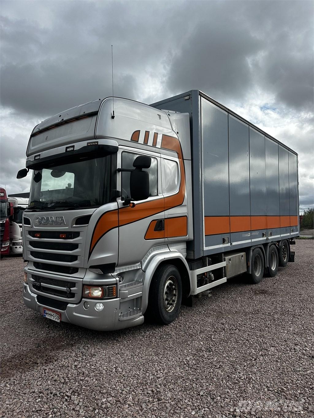 Scania R 730 شاحنات ذات هيكل صندوقي