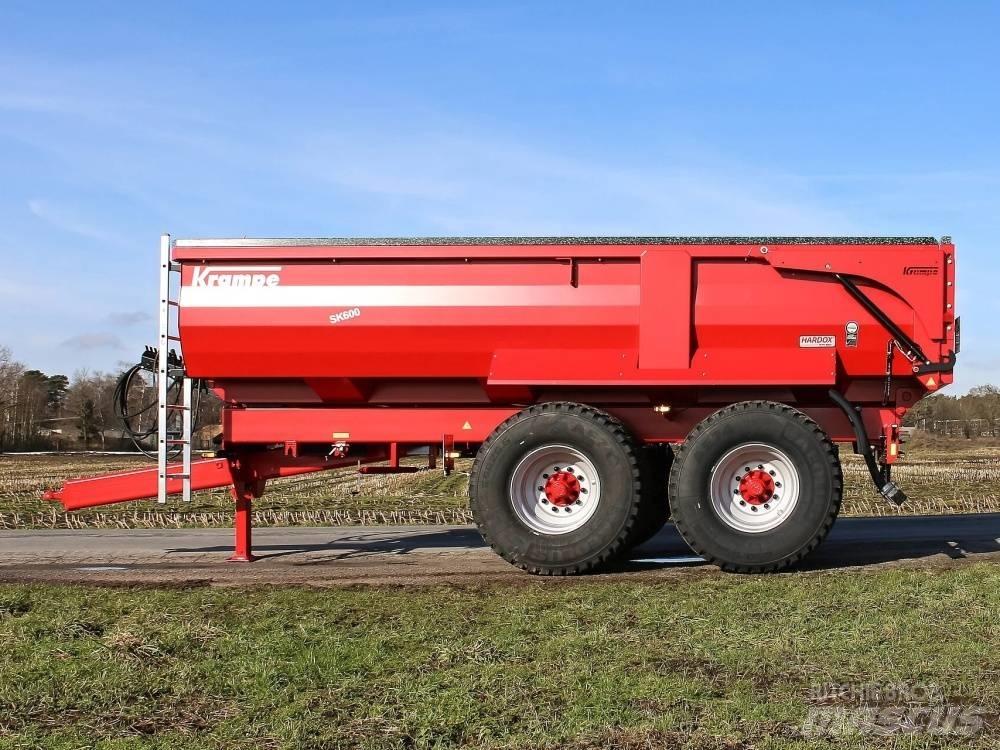 Krampe SK 600 مقطورات قلابة