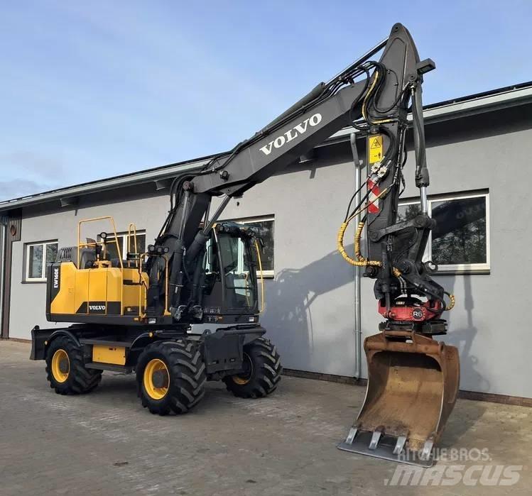 Volvo EW 160 E حفارات بعجل
