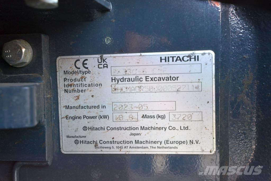 Hitachi ZX 33 U-6 حفارات صغيرة أقل من 7 طن (حفارات صغيرة)
