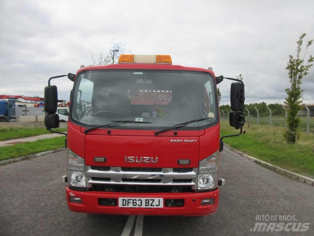 Isuzu N 75.190 شاحنات مسطحة / أوناش