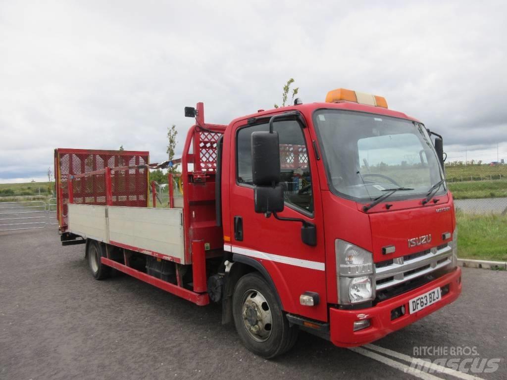 Isuzu N 75.190 شاحنات مسطحة / أوناش
