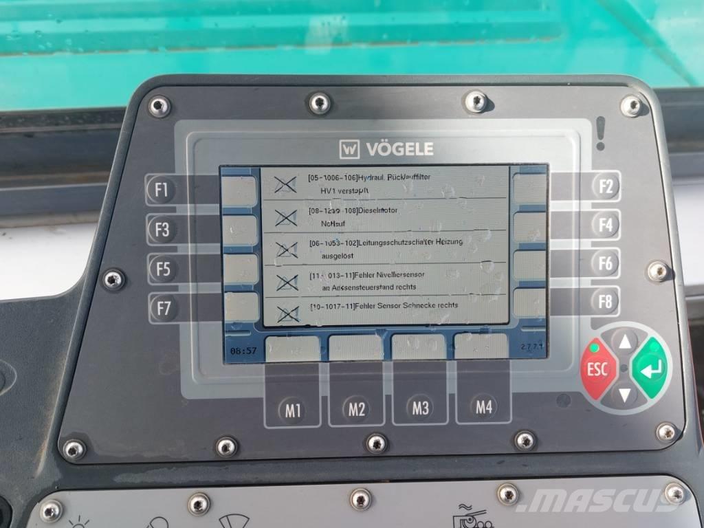 Vögele SUPER 1900-3I معدات السفلتة