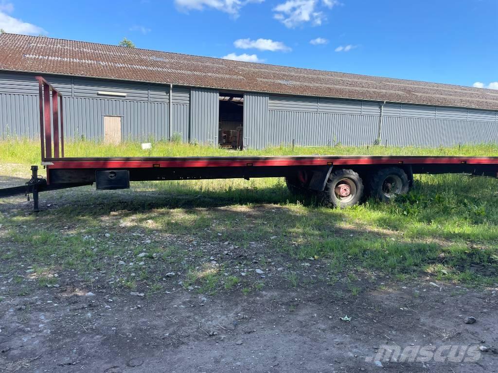  Halmvogn 12.5 meter مقطورات الحزم