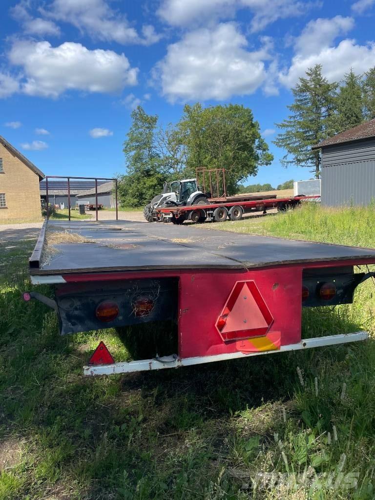  Halmvogn 12.5 meter مقطورات الحزم