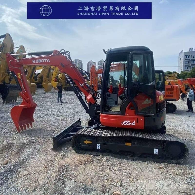 Kubota U 55-4 حفارات صغيرة أقل من 7 طن (حفارات صغيرة)