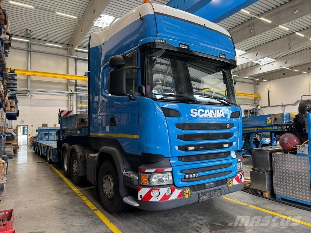 Scania R 490 LA 6x2 وحدات الجر
