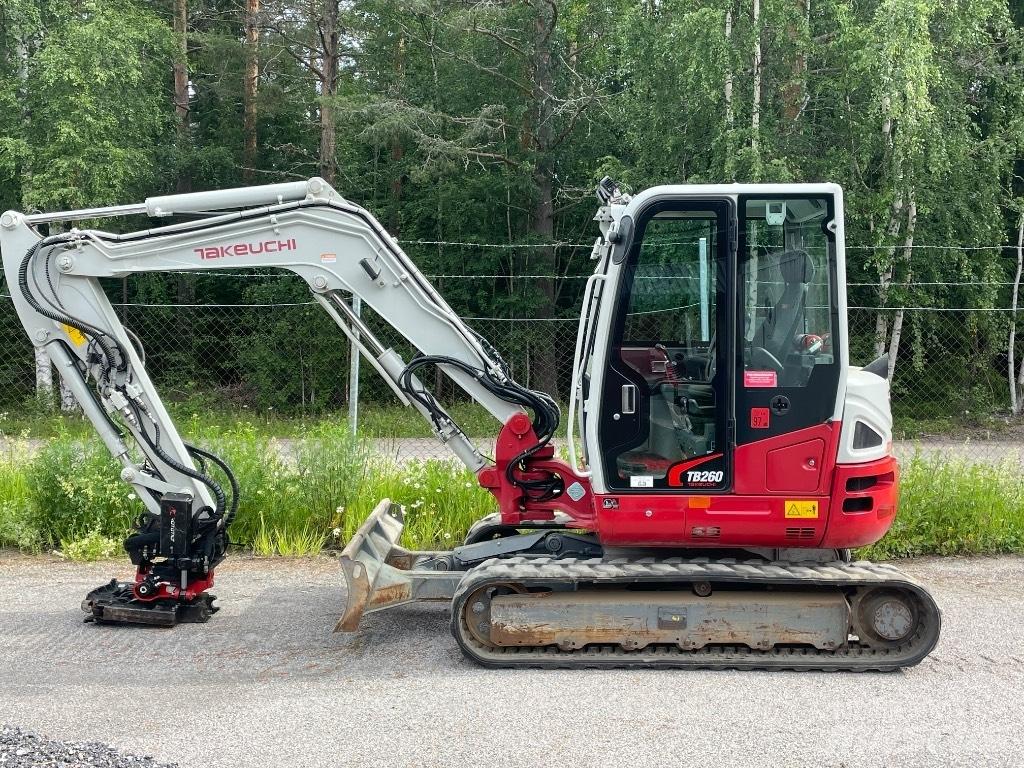 Takeuchi TB 260 حفارات صغيرة أقل من 7 طن (حفارات صغيرة)