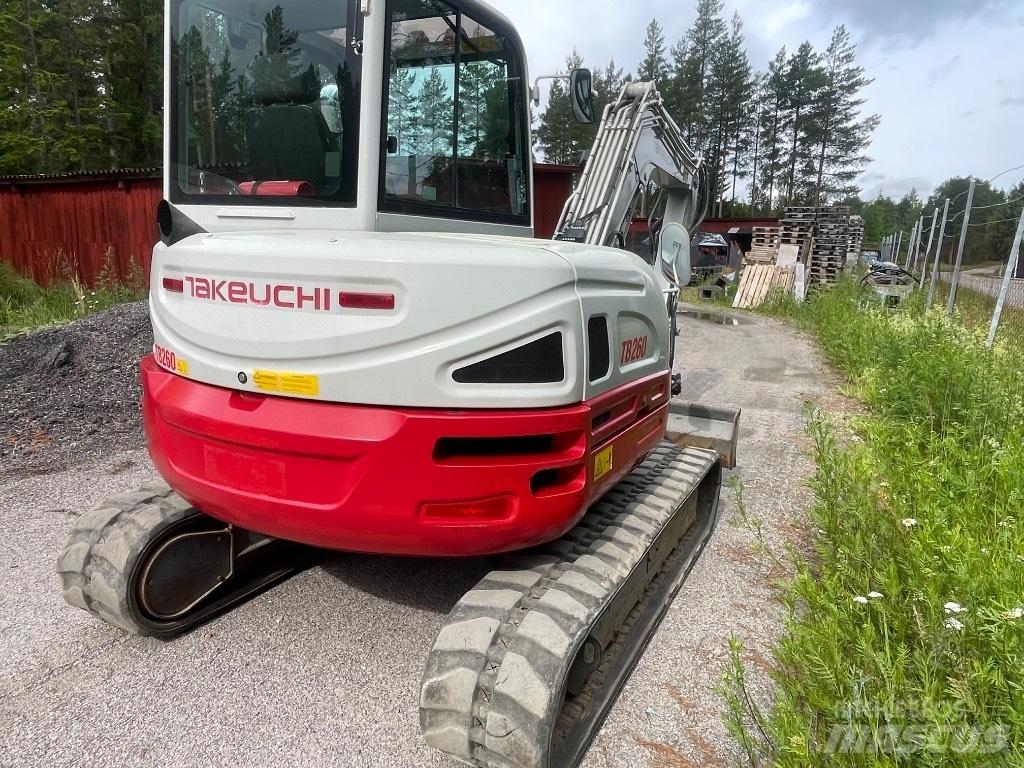 Takeuchi TB 260 حفارات صغيرة أقل من 7 طن (حفارات صغيرة)