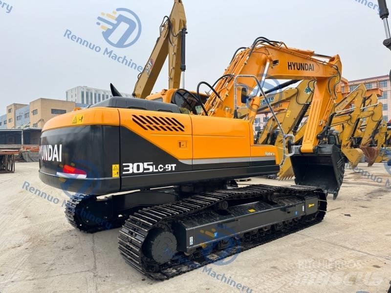 Hyundai R305 LC-9T حفارات زحافة