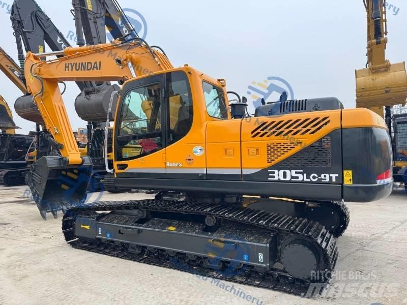 Hyundai R305 LC-9T حفارات زحافة