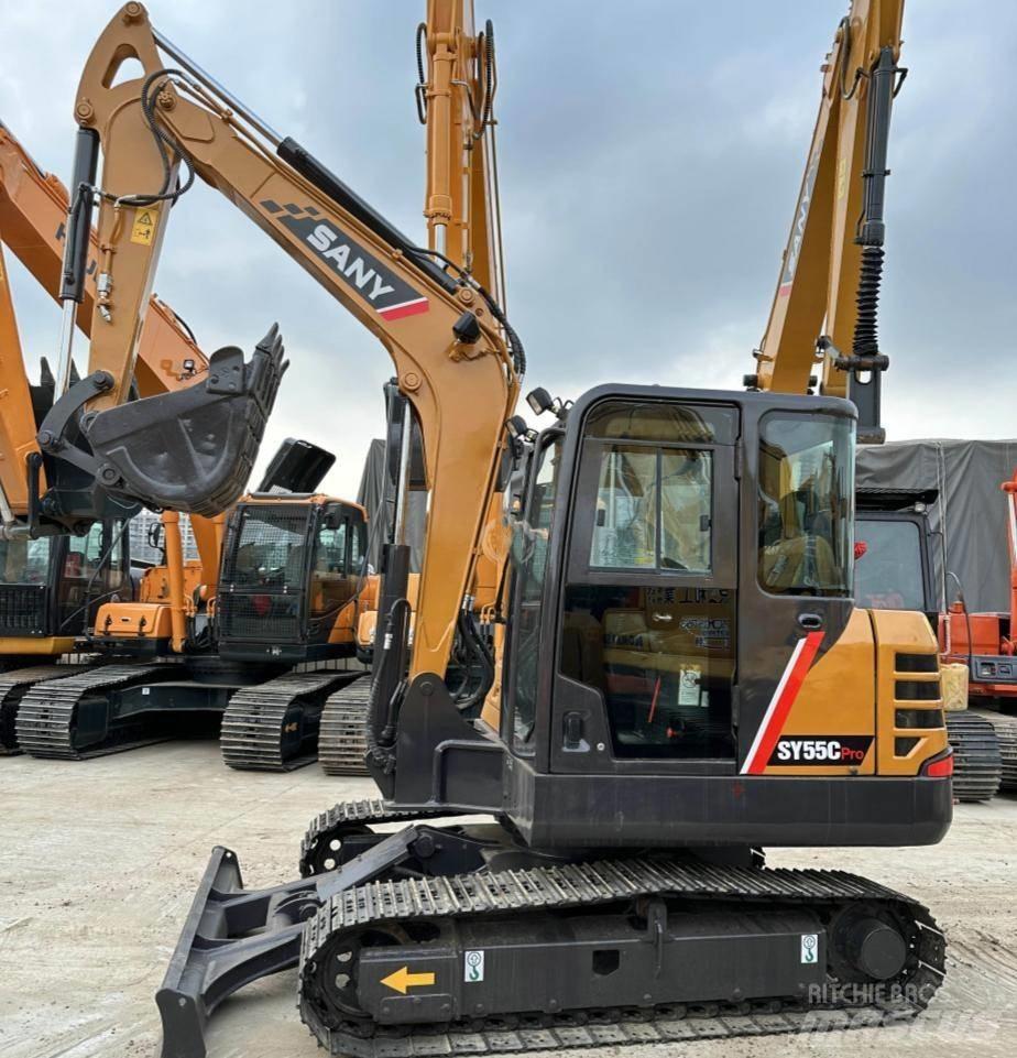 Sany SY 55 C PRO حفارات زحافة
