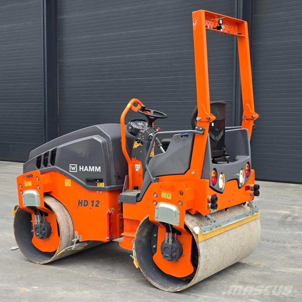 Hamm HD 12 VV مداحل ثنائية الاسطوانة