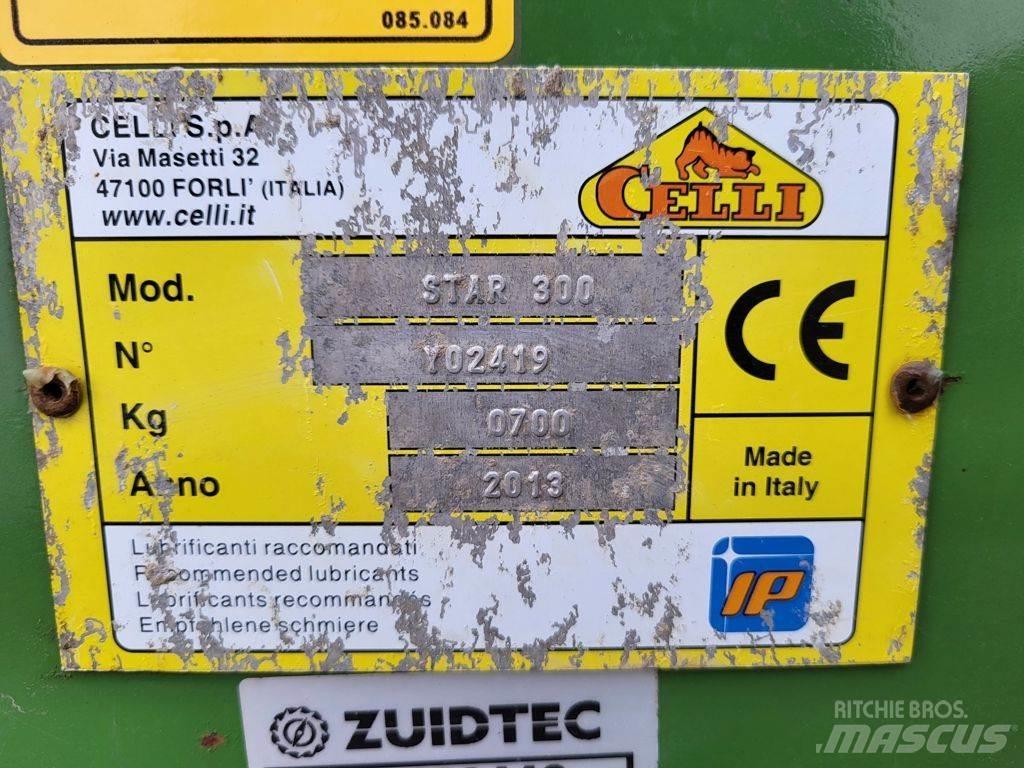 Celli Star 300 الكاسحات وقلابات التربة ذات المحركات