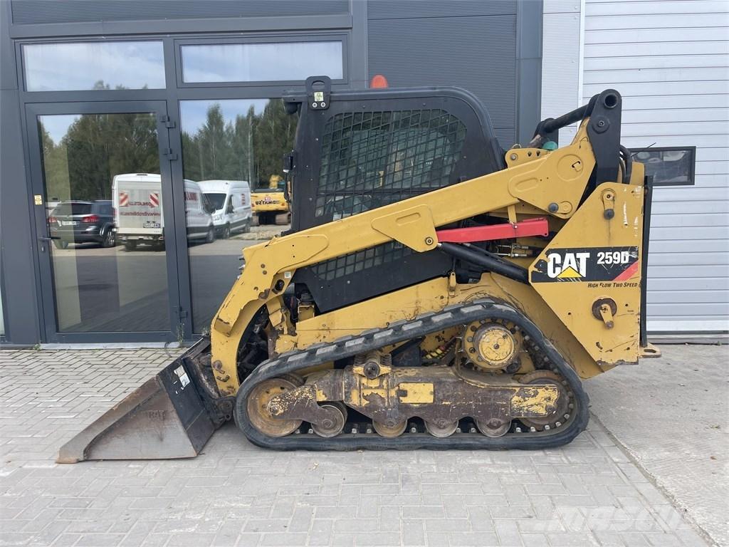 CAT 259D HF لوادر انزلاقية التوجيه