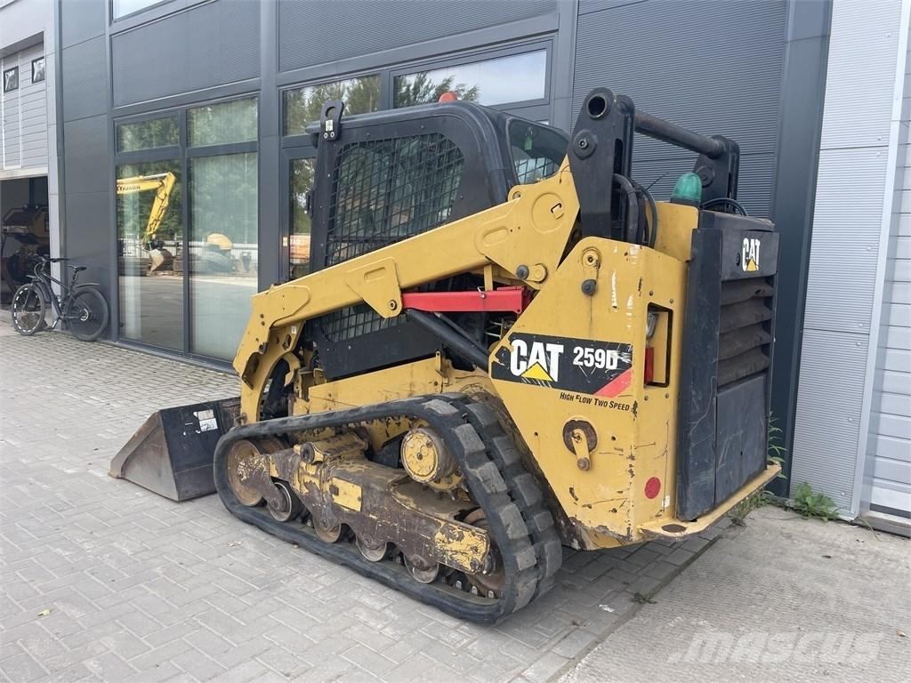 CAT 259D HF لوادر انزلاقية التوجيه