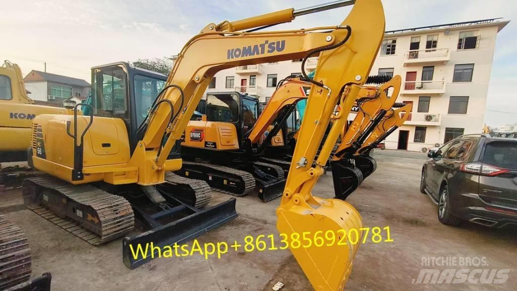 Komatsu PC 56-7 حفارات صغيرة أقل من 7 طن (حفارات صغيرة)