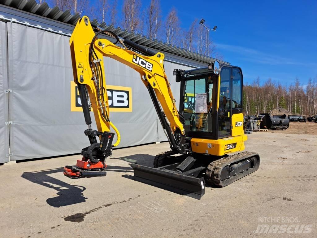 JCB 35Z-1 حفارات صغيرة أقل من 7 طن (حفارات صغيرة)