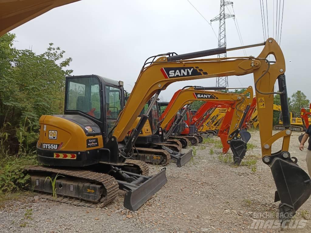 Sany SY 55 U حفارات صغيرة أقل من 7 طن (حفارات صغيرة)