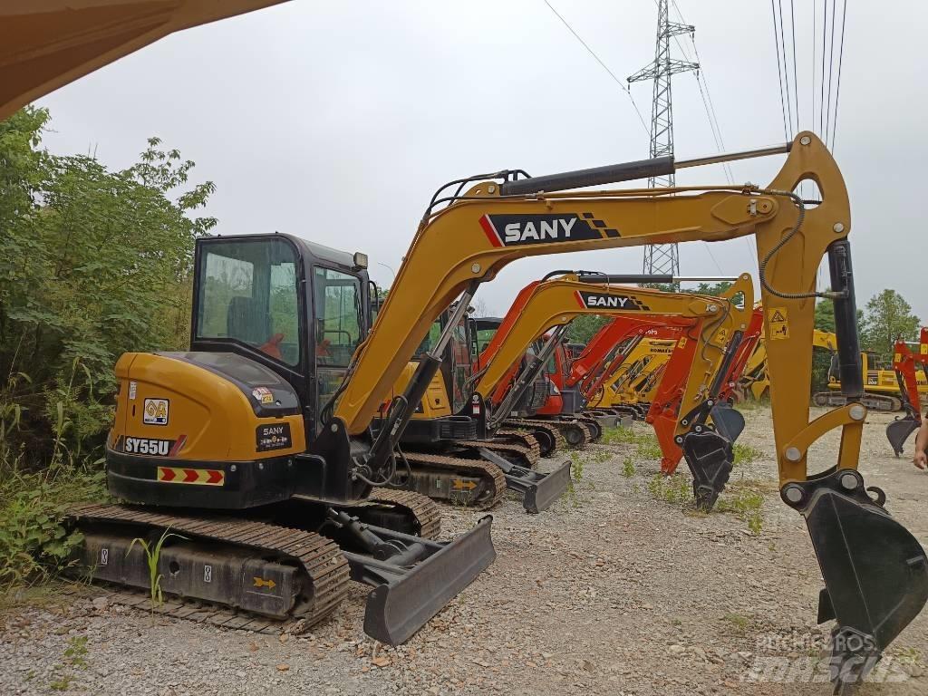 Sany SY 55 U حفارات صغيرة أقل من 7 طن (حفارات صغيرة)