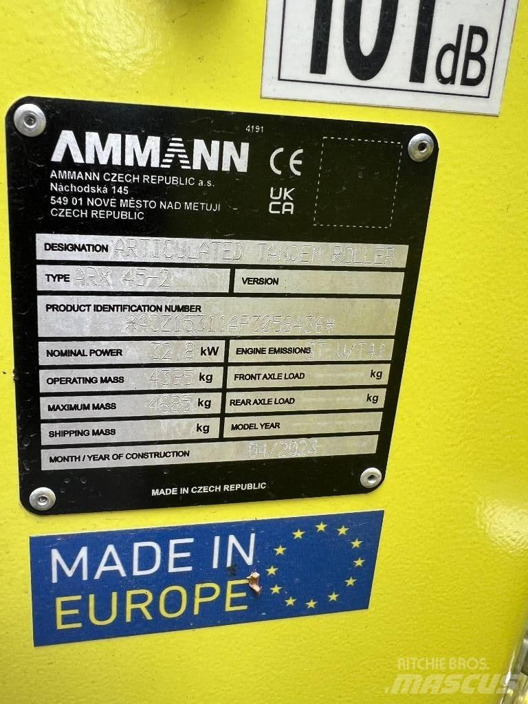 Ammann ARX 45-2 مداحل ثنائية الاسطوانة