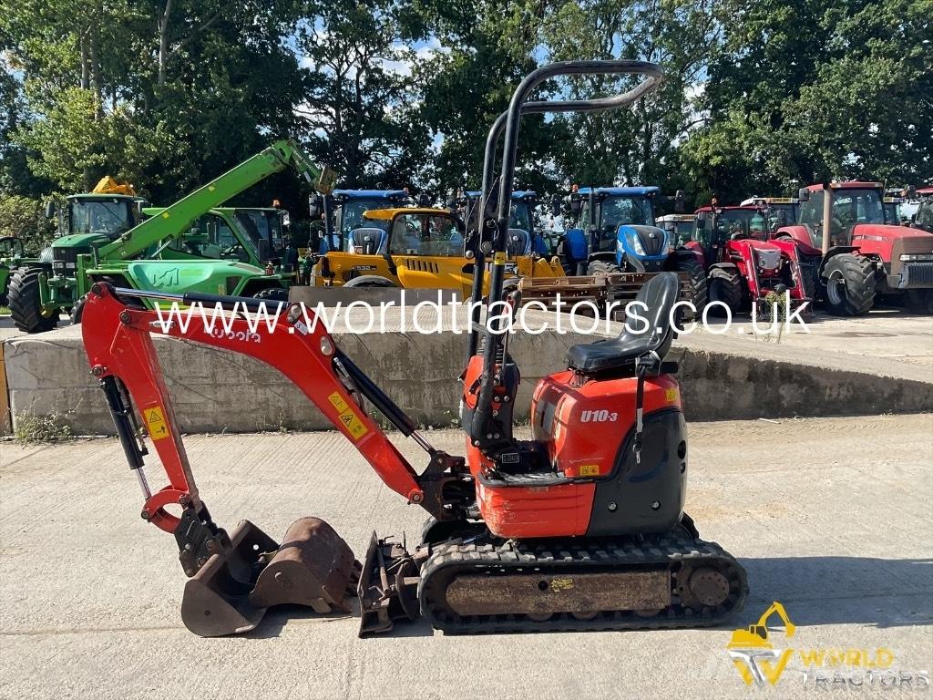 Kubota U 10-3 حفارات صغيرة أقل من 7 طن (حفارات صغيرة)