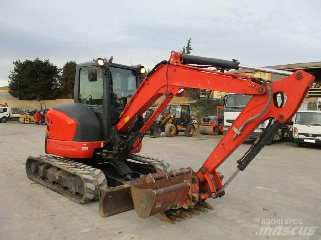 Kubota U 48-4 حفارات صغيرة أقل من 7 طن (حفارات صغيرة)