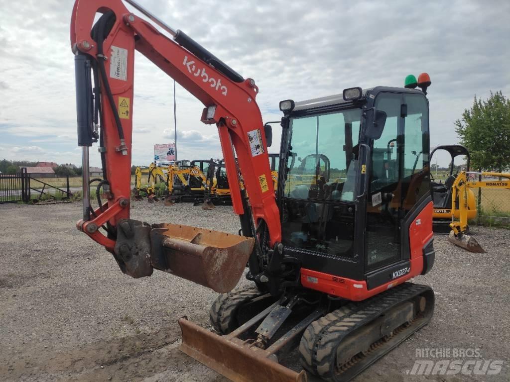 Kubota KX 027-4 حفارات صغيرة أقل من 7 طن (حفارات صغيرة)