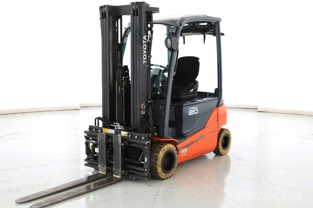 Toyota 8-FBM-20-T شاحنات ذات رافعات شوكية تعمل بالكهرباء