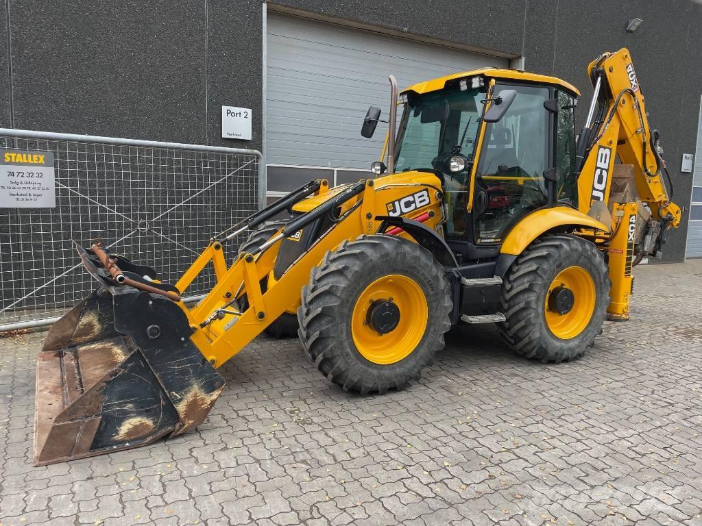 JCB 4CX لوادر ذات جرافات عكسية