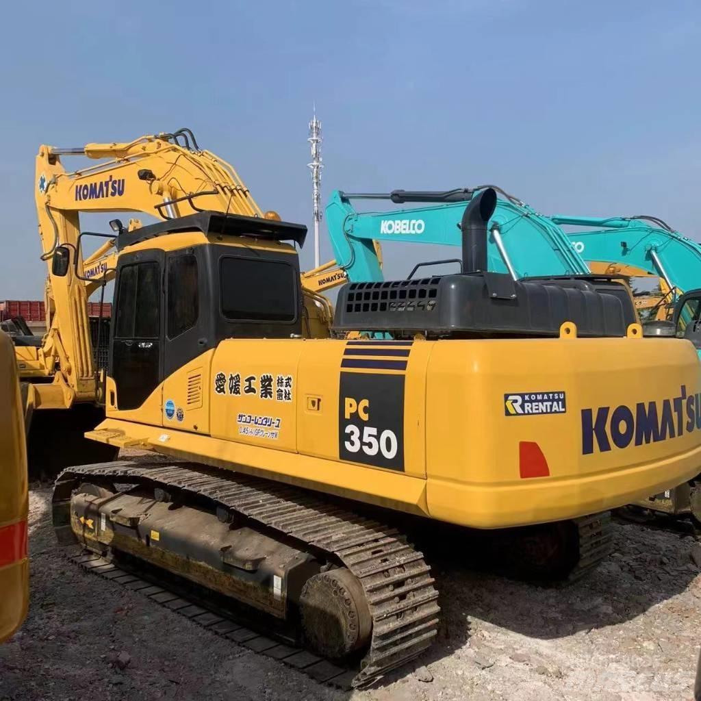 Komatsu PC 350-7 حفارات زحافة