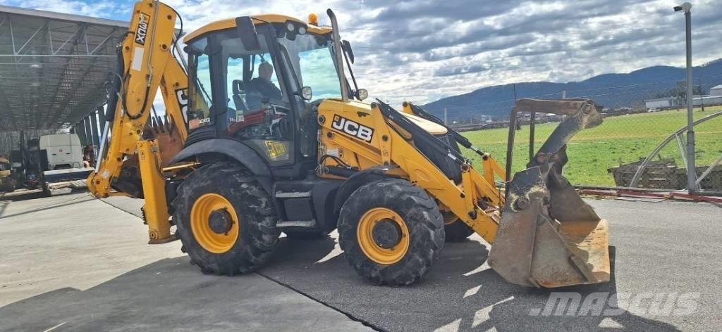 JCB 3cx لوادر ذات جرافات عكسية
