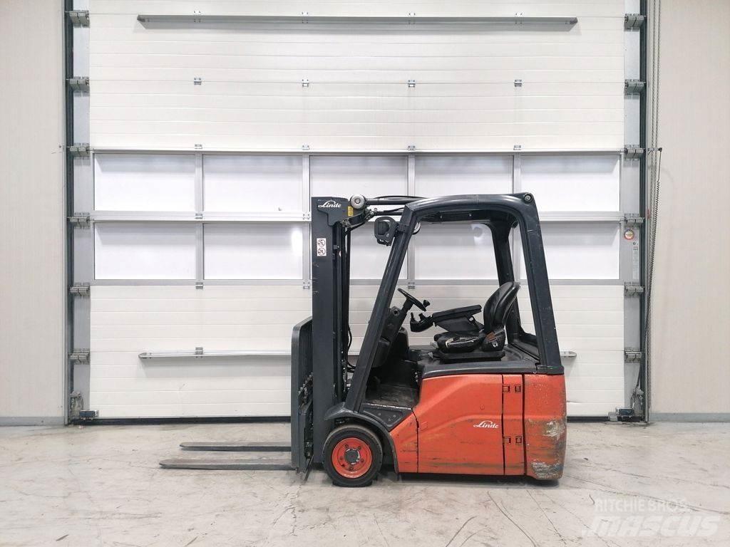 Linde E14-01 شاحنات ذات رافعات شوكية تعمل بالكهرباء