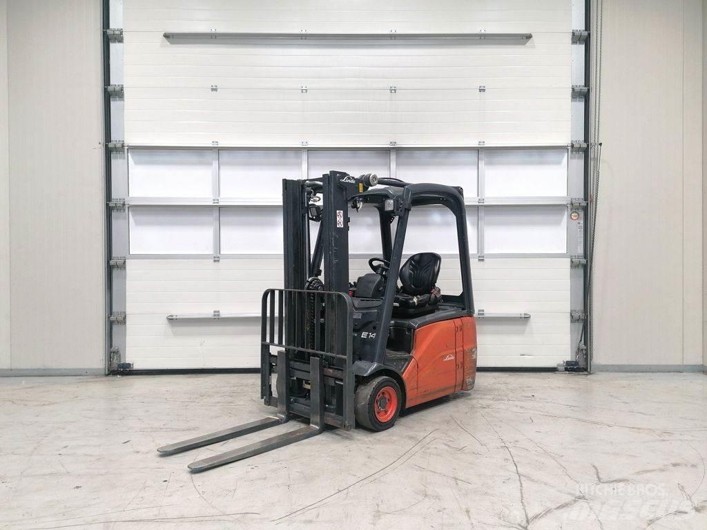Linde E14-01 شاحنات ذات رافعات شوكية تعمل بالكهرباء
