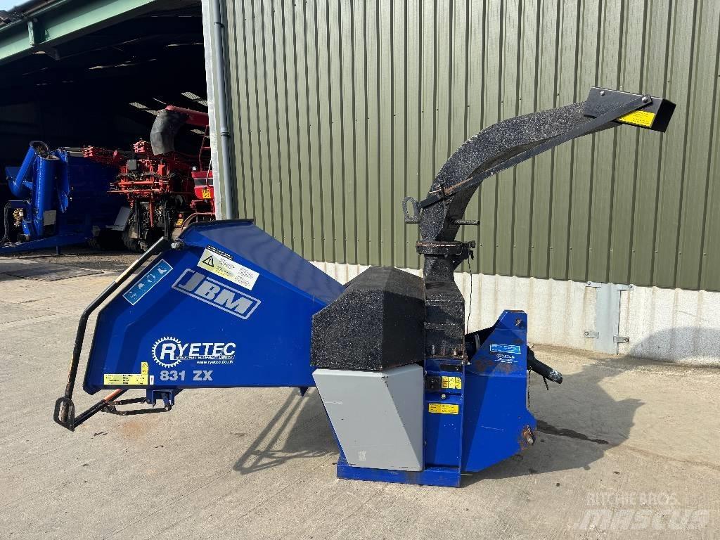 JBM Ryetec 831 ZX ماكينات تقطيع أخشاب الحراجة