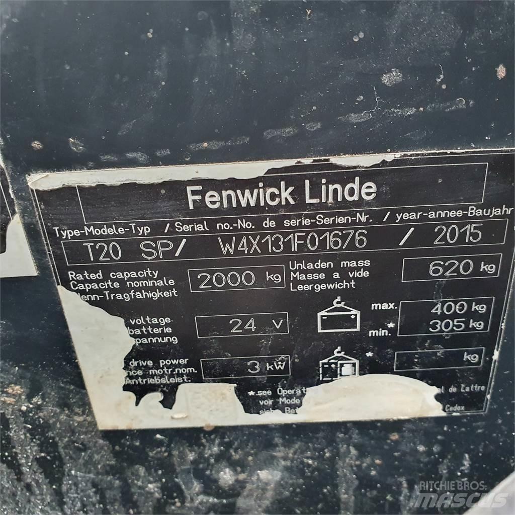 Linde T20SP kurz معدات الرفع منخفض المستوى