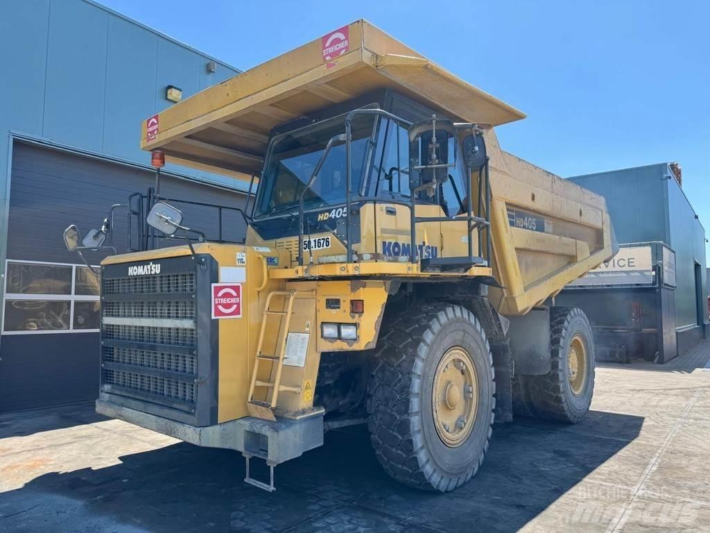 Komatsu HD405-7 عربات نقل قلابة للمواقع