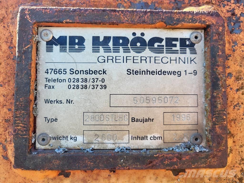 MB Kröger 2800STLBG دلاء
