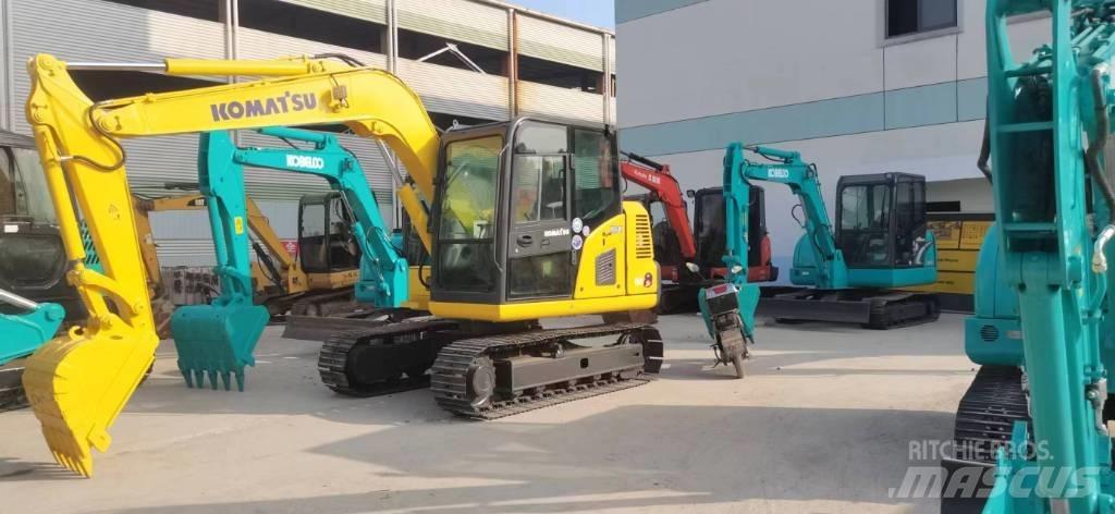 Komatsu PC 60-8 حفارات زحافة