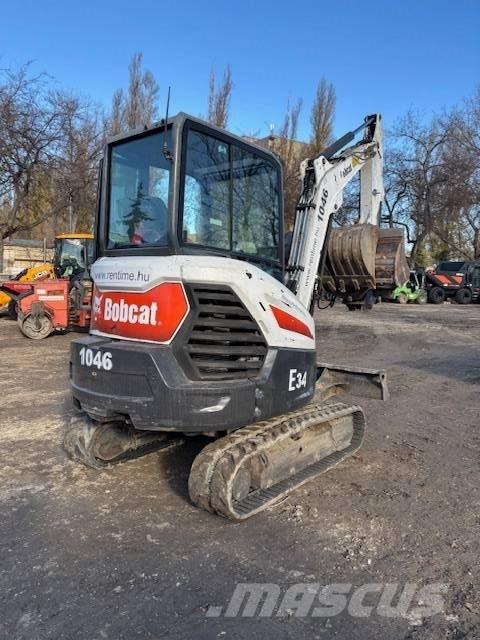 Bobcat E34 ماكينات حفر خنادق