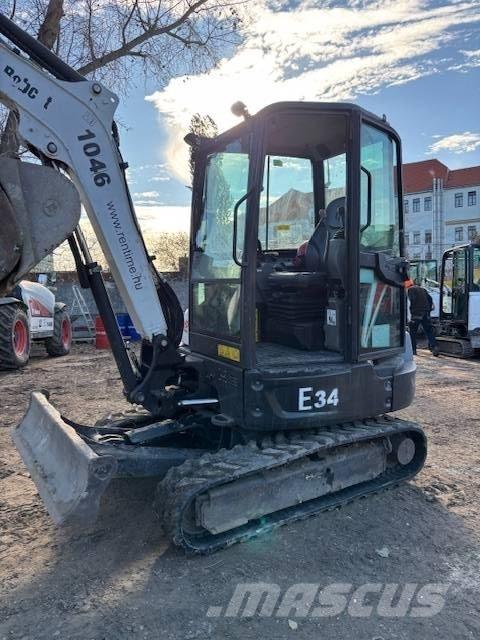 Bobcat E34 ماكينات حفر خنادق