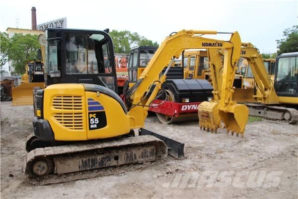Komatsu PC 55 MR حفارات صغيرة أقل من 7 طن (حفارات صغيرة)