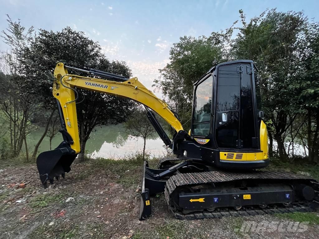 Yanmar Vio 55 حفارات صغيرة أقل من 7 طن (حفارات صغيرة)
