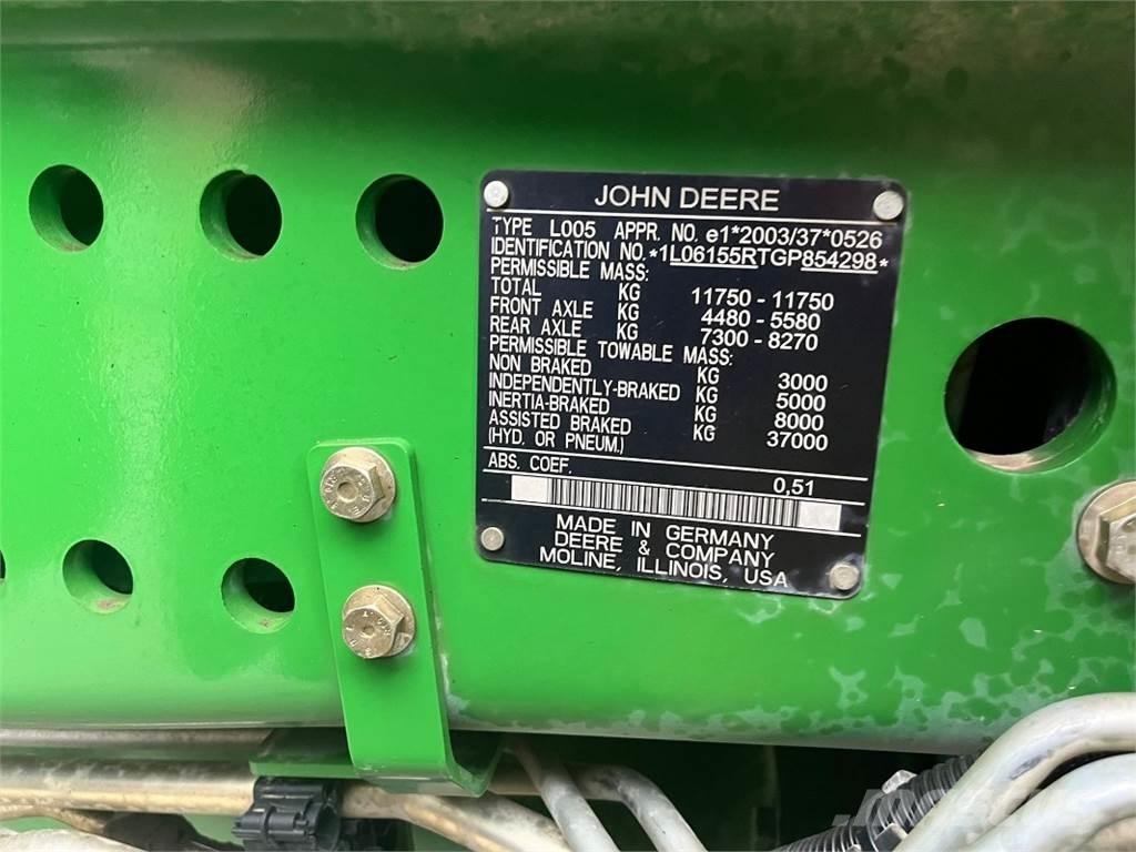 John Deere 6155R الجرارات